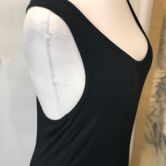 Young Fabulous & Broke Black asymmetrical Ruched L - Picture 7 of 8